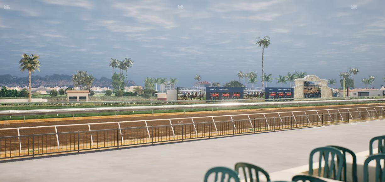 Del Mar Thoroughbred Club - Section Stretch Run Grill G Lvl 1 Tbl 350 Seat View