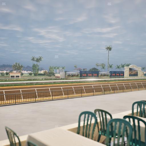 Del Mar Thoroughbred Club - Section Stretch Run Grill G Lvl 1 Tbl 350 Seat View