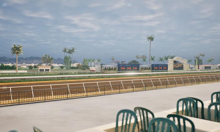 Del Mar Thoroughbred Club - Section Stretch Run Grill G Lvl 1 Tbl 350 Seat View
