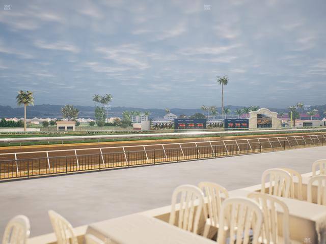 Del Mar Thoroughbred Club - Section Stretch Run Grill G Lvl 1 Tbl 350 Seat View