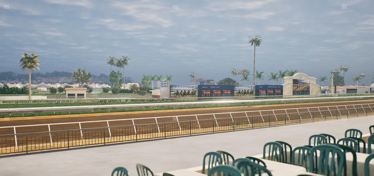 Del Mar Thoroughbred Club - Section Stretch Run Grill G Lvl 1 Tbl 351 Seat View