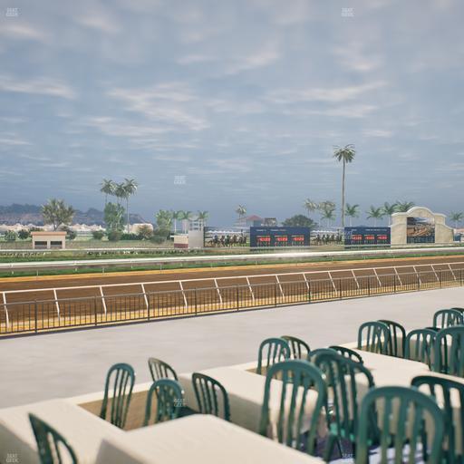 Del Mar Thoroughbred Club - Section Stretch Run Grill G Lvl 1 Tbl 351 Seat View