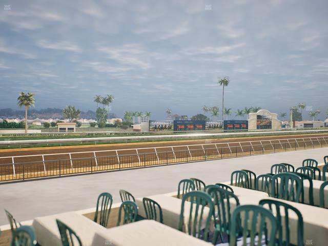 Del Mar Thoroughbred Club - Section Stretch Run Grill G Lvl 1 Tbl 351 Seat View