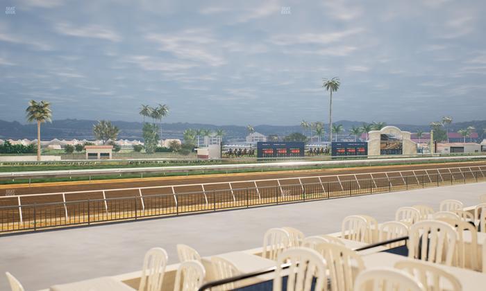 Del Mar Thoroughbred Club - Section Stretch Run Grill G Lvl 1 Tbl 351 Seat View