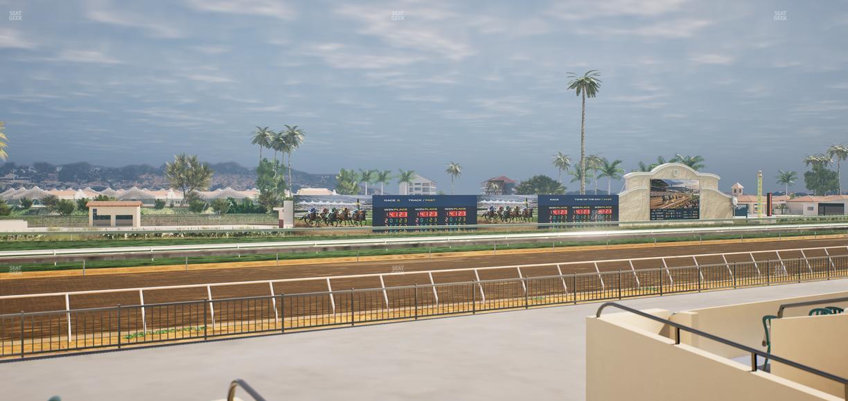 Del Mar Thoroughbred Club - Section Stretch Run Grill G Lvl 1 Tbl 360 Seat View