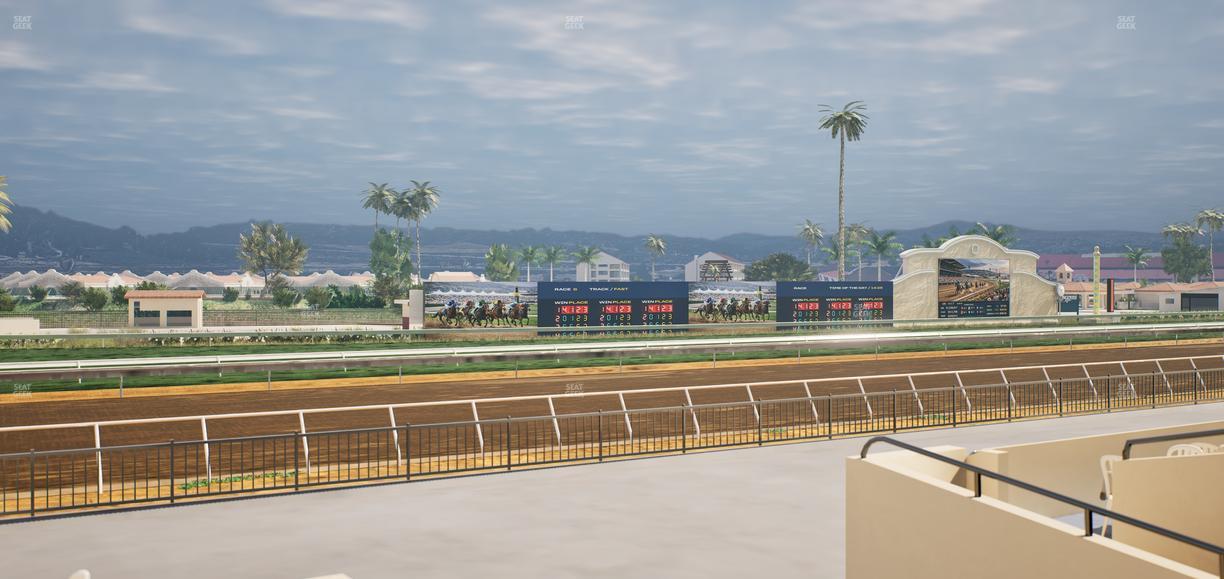 Del Mar Thoroughbred Club - Section Stretch Run Grill G Lvl 1 Tbl 360 Seat View
