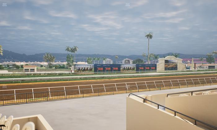 Del Mar Thoroughbred Club - Section Stretch Run Grill G Lvl 1 Tbl 361 Seat View