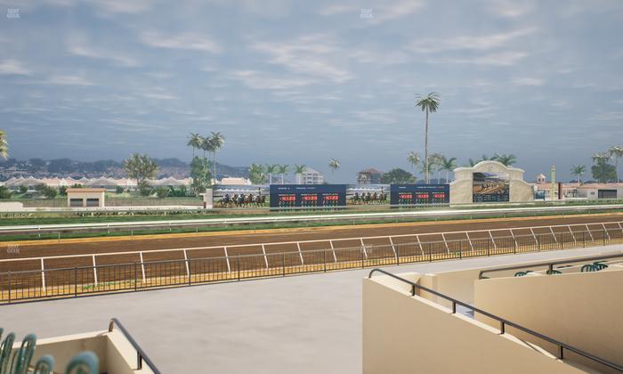 Del Mar Thoroughbred Club - Section Stretch Run Grill G Lvl 1 Tbl 361 Seat View