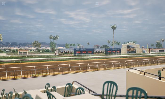 Del Mar Thoroughbred Club - Section Stretch Run Grill G Lvl 1 Tbl 362 Seat View