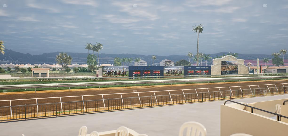 Del Mar Thoroughbred Club - Section Stretch Run Grill G Lvl 1 Tbl 362 Seat View