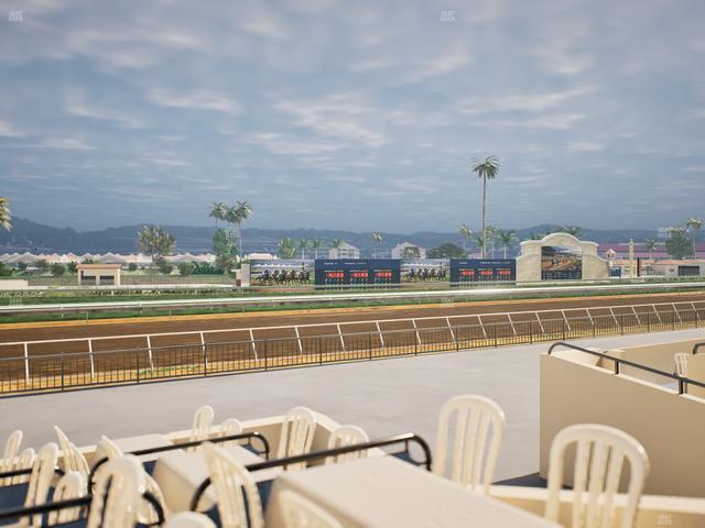 Del Mar Thoroughbred Club - Section Stretch Run Grill G Lvl 1 Tbl 362 Seat View