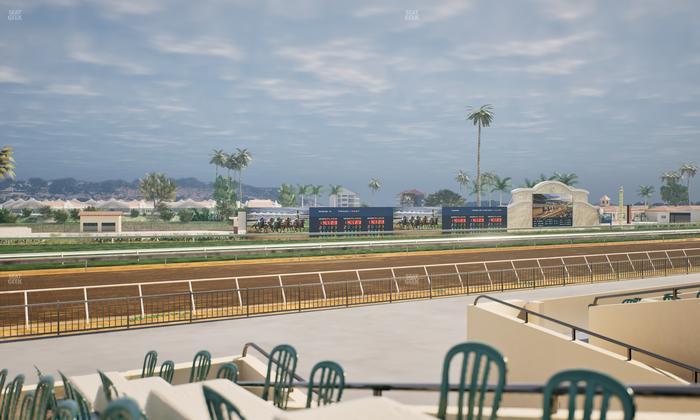 Del Mar Thoroughbred Club - Section Stretch Run Grill G Lvl 1 Tbl 363 Seat View