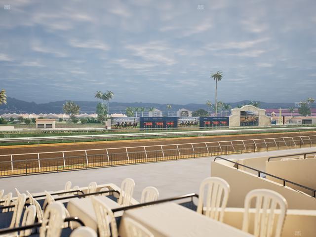 Del Mar Thoroughbred Club - Section Stretch Run Grill G Lvl 1 Tbl 363 Seat View