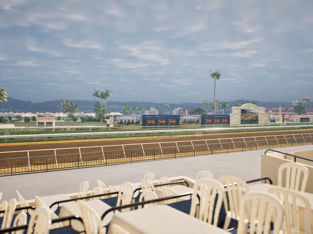 Del Mar Thoroughbred Club - Section Stretch Run Grill G Lvl 1 Tbl 364 Seat View