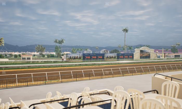 Del Mar Thoroughbred Club - Section Stretch Run Grill G Lvl 1 Tbl 364 Seat View
