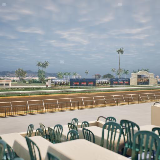 Del Mar Thoroughbred Club - Section Stretch Run Grill G Lvl 1 Tbl 364 Seat View