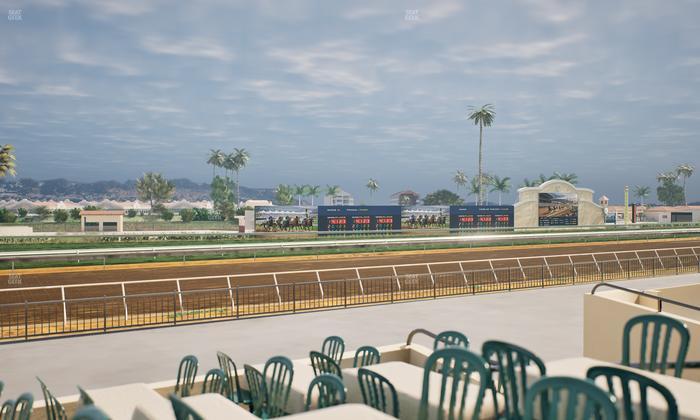 Del Mar Thoroughbred Club - Section Stretch Run Grill G Lvl 1 Tbl 364 Seat View