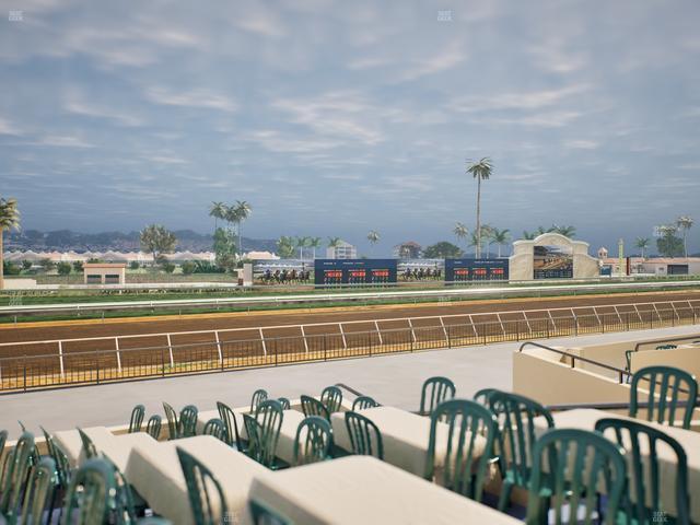 Del Mar Thoroughbred Club - Section Stretch Run Grill G Lvl 1 Tbl 365 Seat View