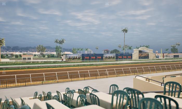 Del Mar Thoroughbred Club - Section Stretch Run Grill G Lvl 1 Tbl 365 Seat View