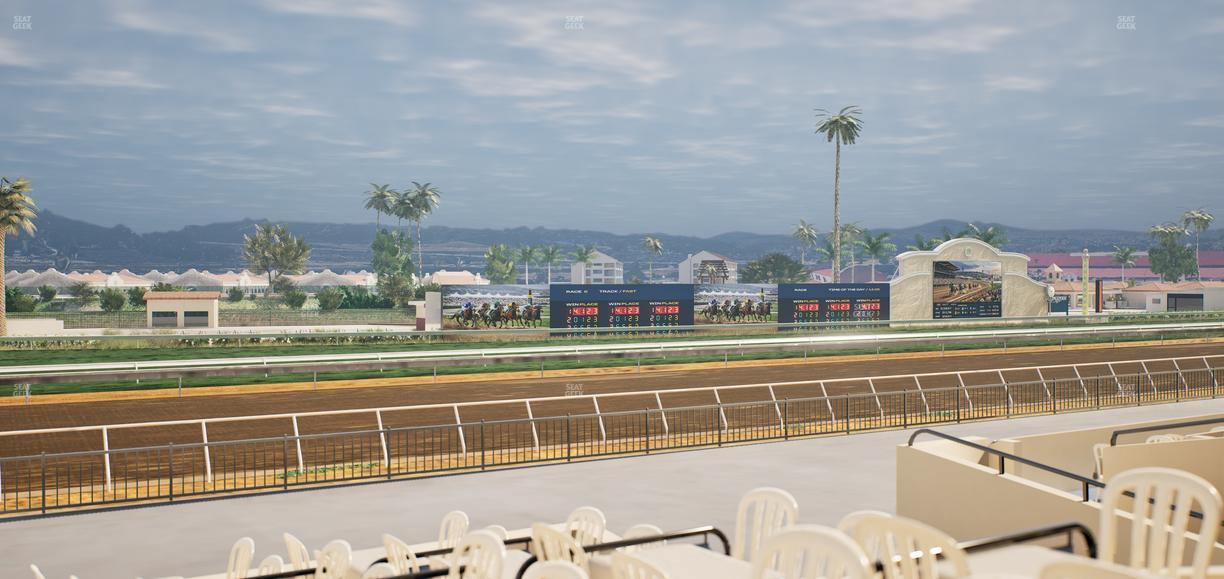 Del Mar Thoroughbred Club - Section Stretch Run Grill G Lvl 1 Tbl 365 Seat View