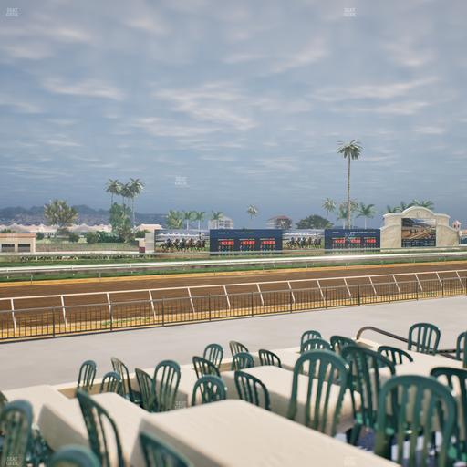 Del Mar Thoroughbred Club - Section Stretch Run Grill G Lvl 1 Tbl 366 Seat View