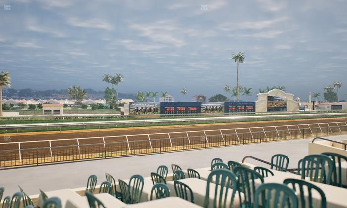 Del Mar Thoroughbred Club - Section Stretch Run Grill G Lvl 1 Tbl 366 Seat View