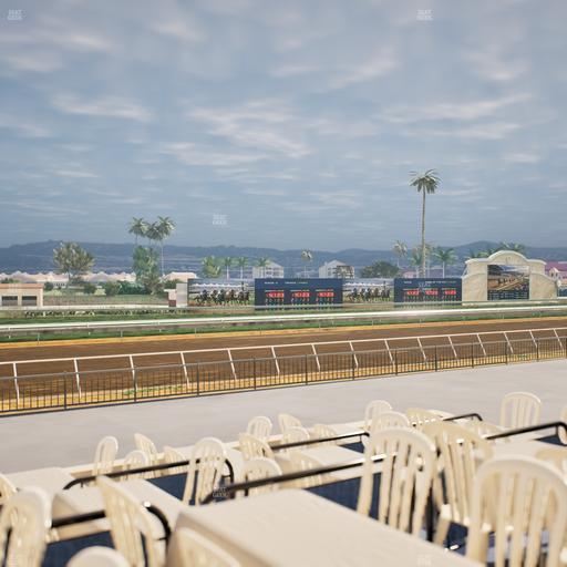 Del Mar Thoroughbred Club - Section Stretch Run Grill G Lvl 1 Tbl 366 Seat View