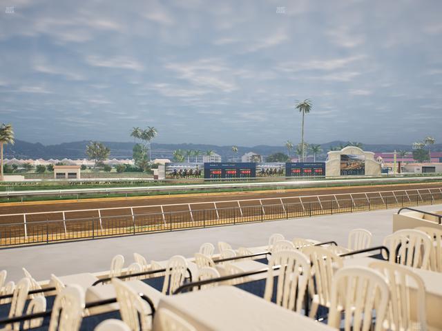 Del Mar Thoroughbred Club - Section Stretch Run Grill G Lvl 1 Tbl 366 Seat View