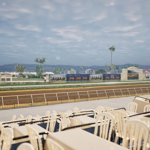 Del Mar Thoroughbred Club - Section Stretch Run Grill G Lvl 1 Tbl 367 Seat View