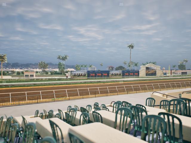 Del Mar Thoroughbred Club - Section Stretch Run Grill G Lvl 1 Tbl 367 Seat View
