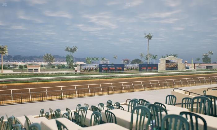 Del Mar Thoroughbred Club - Section Stretch Run Grill G Lvl 1 Tbl 367 Seat View
