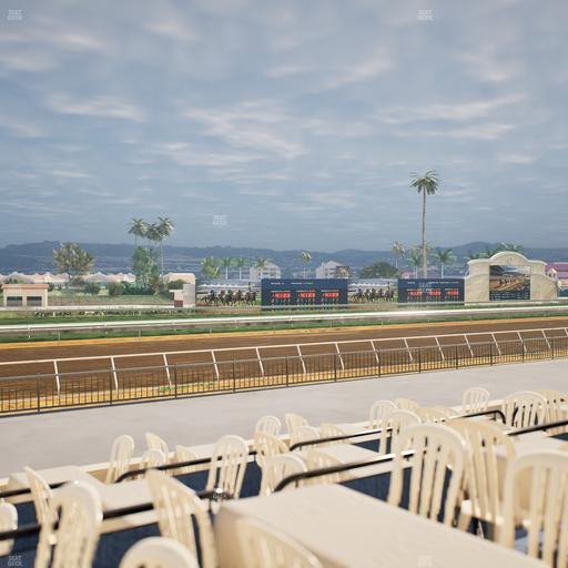 Del Mar Thoroughbred Club - Section Stretch Run Grill G Lvl 1 Tbl 368 Seat View