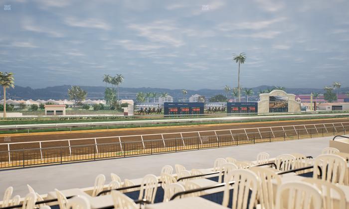 Del Mar Thoroughbred Club - Section Stretch Run Grill G Lvl 1 Tbl 368 Seat View