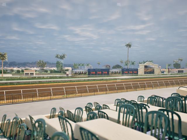 Del Mar Thoroughbred Club - Section Stretch Run Grill G Lvl 1 Tbl 368 Seat View