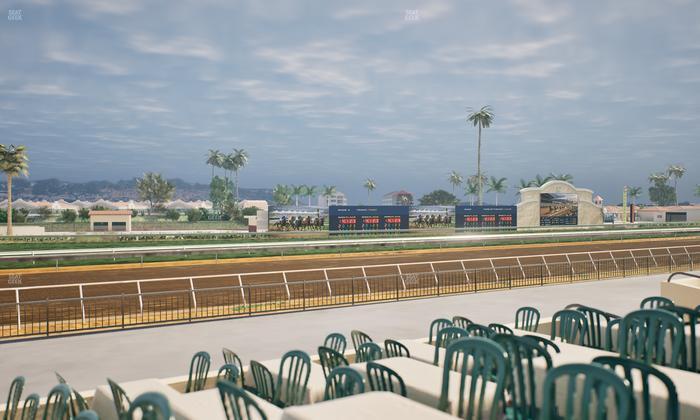 Del Mar Thoroughbred Club - Section Stretch Run Grill G Lvl 1 Tbl 368 Seat View