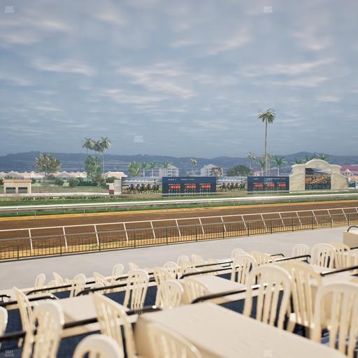 Del Mar Thoroughbred Club - Section Stretch Run Grill G Lvl 1 Tbl 369 Seat View