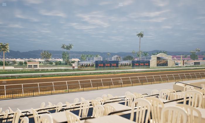 Del Mar Thoroughbred Club - Section Stretch Run Grill G Lvl 1 Tbl 369 Seat View