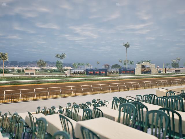 Del Mar Thoroughbred Club - Section Stretch Run Grill G Lvl 1 Tbl 369 Seat View