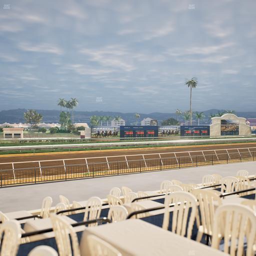 Del Mar Thoroughbred Club - Section Stretch Run Grill G Lvl 1 Tbl 370 Seat View
