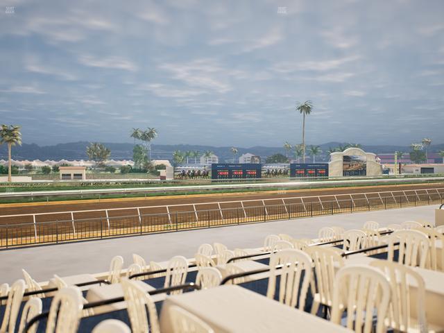 Del Mar Thoroughbred Club - Section Stretch Run Grill G Lvl 1 Tbl 370 Seat View