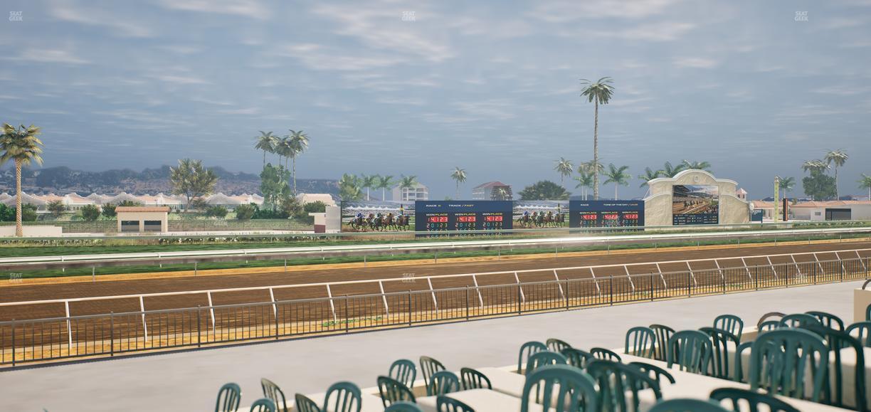 Del Mar Thoroughbred Club - Section Stretch Run Grill G Lvl 1 Tbl 370 Seat View