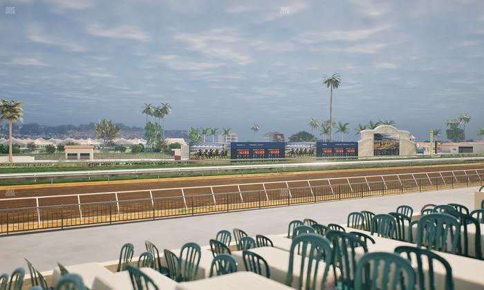 Del Mar Thoroughbred Club - Section Stretch Run Grill G Lvl 1 Tbl 370 Seat View