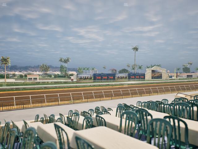 Del Mar Thoroughbred Club - Section Stretch Run Grill G Lvl 1 Tbl 371 Seat View