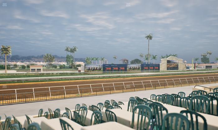 Del Mar Thoroughbred Club - Section Stretch Run Grill G Lvl 1 Tbl 371 Seat View