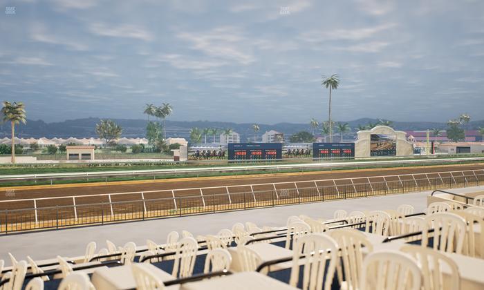 Del Mar Thoroughbred Club - Section Stretch Run Grill G Lvl 1 Tbl 371 Seat View