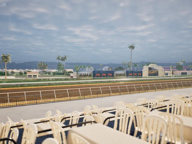 Del Mar Thoroughbred Club - Section Stretch Run Grill G Lvl 1 Tbl 372 Seat View