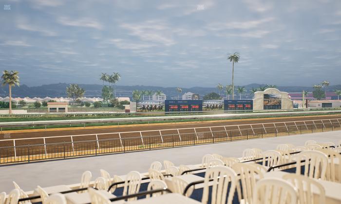 Del Mar Thoroughbred Club - Section Stretch Run Grill G Lvl 1 Tbl 372 Seat View