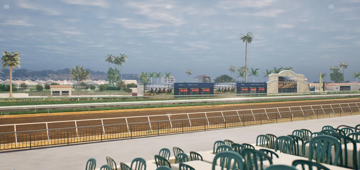 Del Mar Thoroughbred Club - Section Stretch Run Grill G Lvl 1 Tbl 372 Seat View