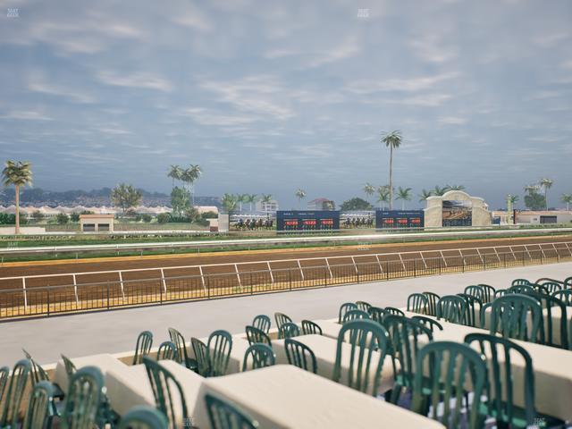 Del Mar Thoroughbred Club - Section Stretch Run Grill G Lvl 1 Tbl 372 Seat View