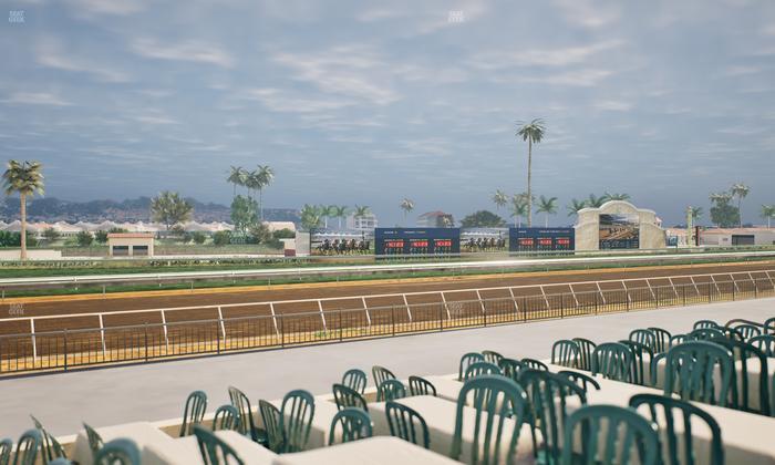Del Mar Thoroughbred Club - Section Stretch Run Grill G Lvl 1 Tbl 372 Seat View